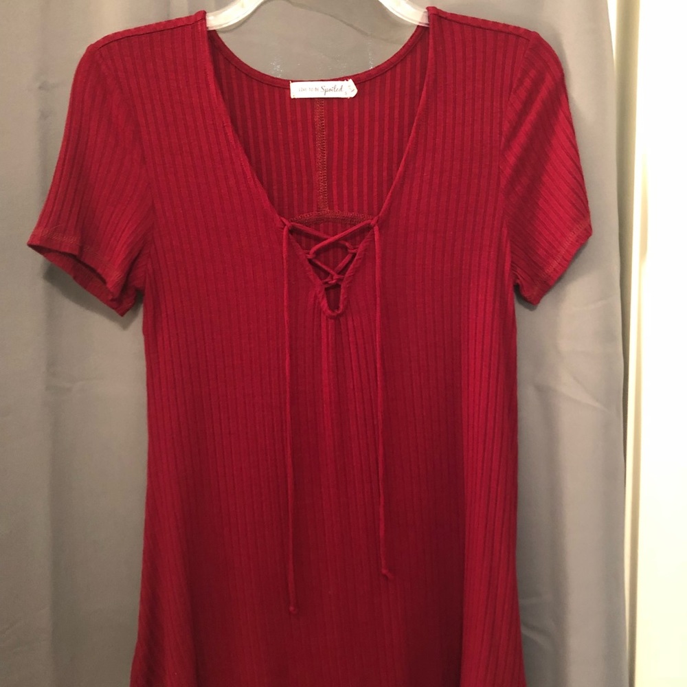 Red shirt